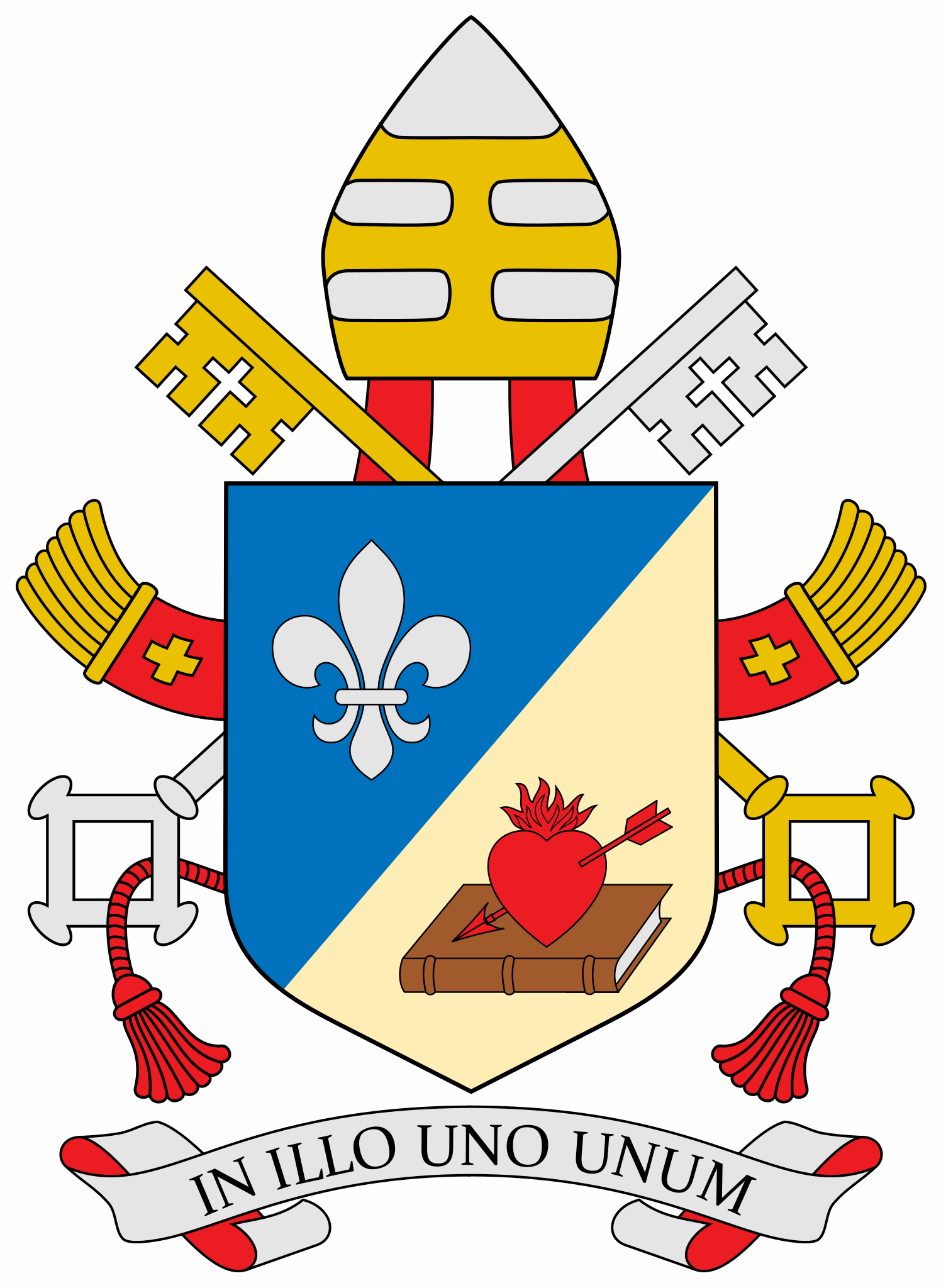 Pope Leo XIV's coat of arms